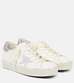 Hi Star замшевые кроссовки Golden Goose, White/Lilla/Lilac p01056946 | white/lilla/lilac