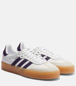 Кроссовки Sambae из кожи и замши Adidas, Ftwr White/Off White/Aurora p01085605 | ftwr white/off white/aurora