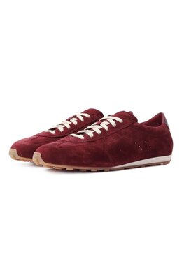 Замшевые кроссовки Santoni wbgg61356bifttkr