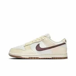 Кроссовки Nike Dunk Low, размер Размер: 38 EU / 37 RU / 24 CM, бежевый/белый/светло-коричневый 4561581084