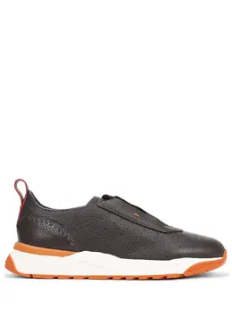Santoni Кроссовки кожаные 2325557