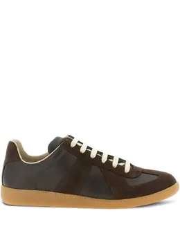 Maison Margiela suede-panels sneakers 31231886