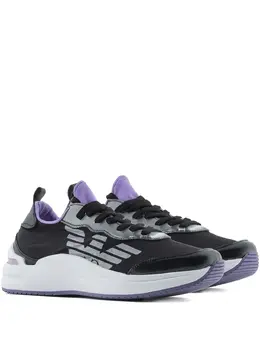 Emporio Armani logo-embellished platform sneakers 27756654