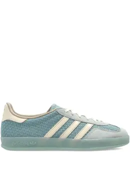 Кроссовки Gazelle Indoor с тремя полосками Adidas, синий 31424867 | синий