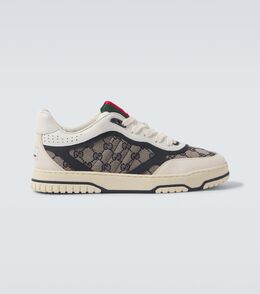 Кожаные кроссовки Re-Web Gucci, Iv/B.B/B/G.W/G.W/Vrv p00992184 | iv/b.b/b/g.w/g.w/vrv