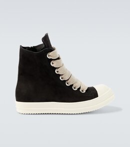Кроссовки Jumbolace из замши Rick Owens, Black/Milk/Milk p01036868 | black/milk/milk
