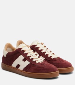 Крутые замшевые кроссовки Hogan, R801+B013+C002 p01080318 | r801+b013+c002
