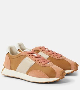 Vintage кроссовки из замши и технической ткани Tod's, Salmone Ch+C805+B010+B001 p00938004 | salmone ch+c805+b010+b001