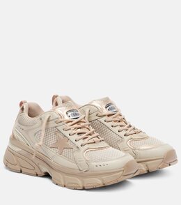 Lightstar кроссовки с кожаными вставками Golden Goose, Gray Mourn/Taupe p01057002 | gray mourn/taupe