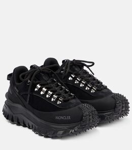Кроссовки Trailgrip Apex из кожи и замши Moncler, черный p01001057 | nero