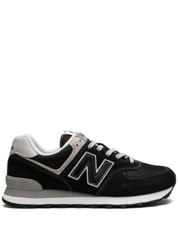 New Balance кроссовки 574 Black White (2022), черный ml574evb | черный