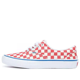 Кроссовки era pro 'checkerboard rococco' Vans, красный vn000vfbq2z | red/white