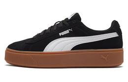 Кроссовки Puma Vikky Skate Female, черный/белый/коричневый 369144-17