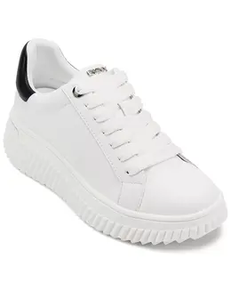 Женские кроссовки Lobeco на шнуровке с платформой Dkny, белый 21118768 | white