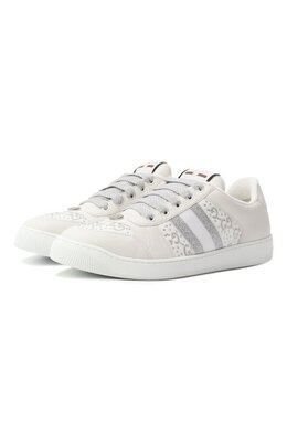 Комбинированные кеды Screener Gucci 732193/fadq7
