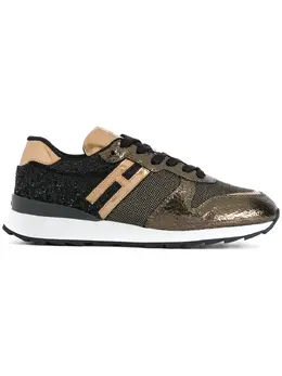 Hogan glitter panel sneakers 12318312