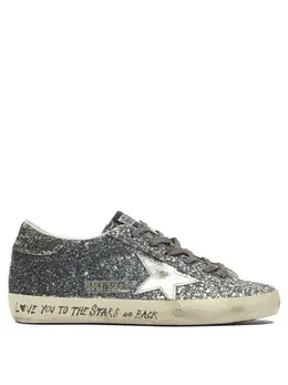 Golden Goose-Super-Star Sneakers & Slip-On Silver-Donna 52134904004948