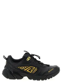 Balmain-Cosmic Dust Sneakers Nero-Uomo 52363174150484