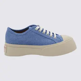 Marni-Sneakers Blue And Green-Donna 52365767410004