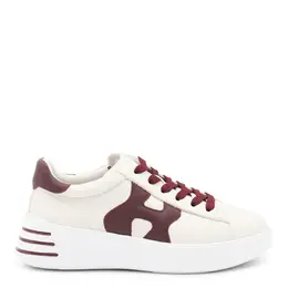 Hogan-Sneakers Beige/Bordeaux-Donna 52365775569236