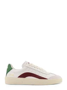 Dsquared2-Rider Leather Low-Top Sneakers-Uomo 52366699495764