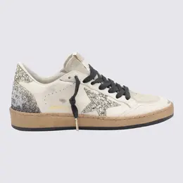 Golden Goose-Sneakers White/Seedpearl/Platinum/Black-Donna 52366707458388