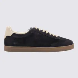 Brunello Cucinelli-Sneakers Blue And Green-Uomo 52367010529620