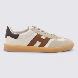 Hogan-Sneakers White-Beige-Brown-Uomo 52367035236692