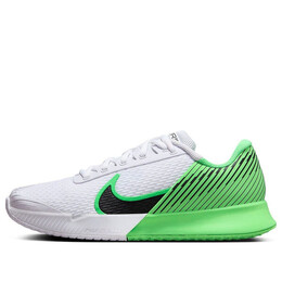 Кроссовки Court Air Zoom Vapor Pro 2 HC Nike, белый dr6192-105 | white/green