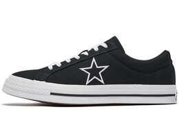 Кроссовки для скейтбординга One Star, унисекс, низкие, черные Converse 163376c