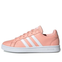Кроссовки grand court base розовые Adidas, красный ee7481 | pinkred
