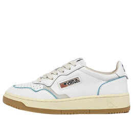 Кроссовки open low leather 'white azure' Autry, белый aolw-ce18 | white/blue