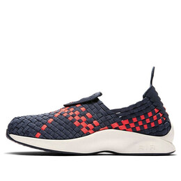 Кроссовки воздушные тканые Nike, синий 302350-401 | blue/red