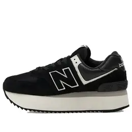 Кроссовки 574 New Balance, черный wl574zab | black/white