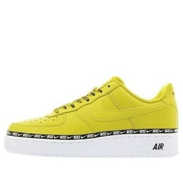 Кроссовки air force 1 low se premium Nike, белый ah6827-700 | bright citron-black-white