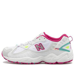 Кроссовки 703 New Balance, белый wl703bf | white/hi-pink