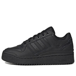 Кроссовки форум смелые полосы Adidas, черный id6844 | core black/core black/cloud white