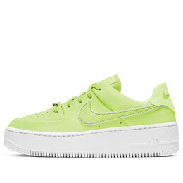 Кроссовки air force 1 sage low Nike, зеленый cj1642-700 | green/white