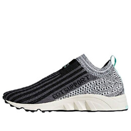Кроссовки eqt support sock primeknit hk Adidas, черный b37528 | black/white/mint
