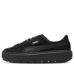 Кроссовки suede platform trace animal black Puma, черный 367814-01 | black