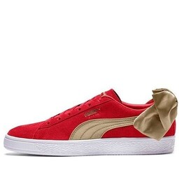 Кроссовки suede bow varsity sneaker Puma, красный 367732-01 | red