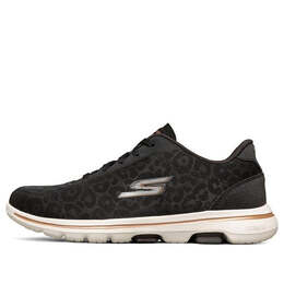 Кроссовки go walk 5 low-top black Skechers, черный 124029-bkgd | black/white