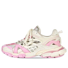 Кроссовки track 2.0 sneakers 'white pink' Balenciaga, розовый 568615w3ae25511 | pink/white/grey