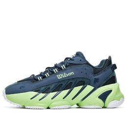 Кроссовки wilson x ade blue/green Fila, синий f12m031133frp | blue/green