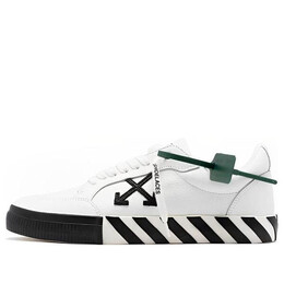 Кроссовки vulc low leather sneaker 'white black' Off-White, белый omia085c99lea0010110 | white/black