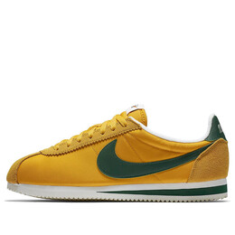 Кроссовки классические cortez нейлон Nike, желтый 876873-700 | yellow/green