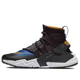 Кроссовки air huarache gripp Nike, черный ao1730-006 | black/laser orange-indigo force-white