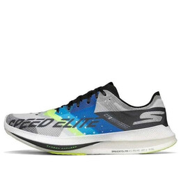 Кроссовки speed elite low cut black/blue Skechers, черный 55221-bkbl | black/blue