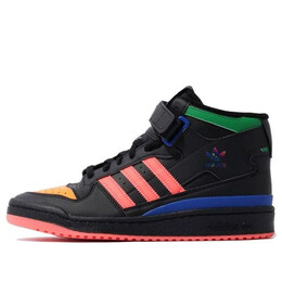 Кроссовки форум середина Adidas, черный gw1622 | core black/core black/bold blue