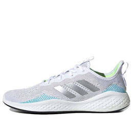 Кроссовки fluidflow 'grey matte silver' Adidas, белый fw5080 | white/gray/blue